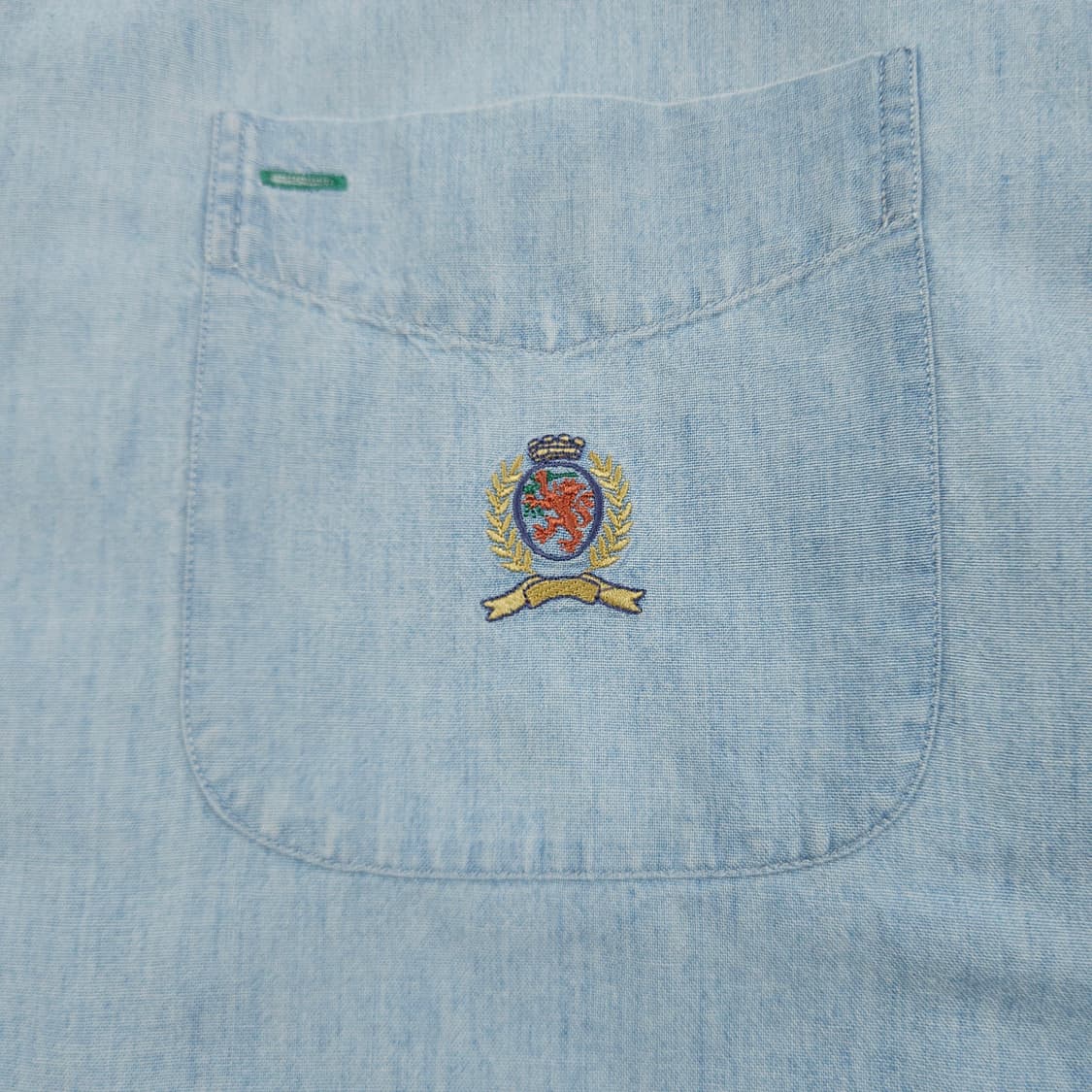 2XL(110) 타미 힐피거 샴브레이 셔츠 상품이미지3