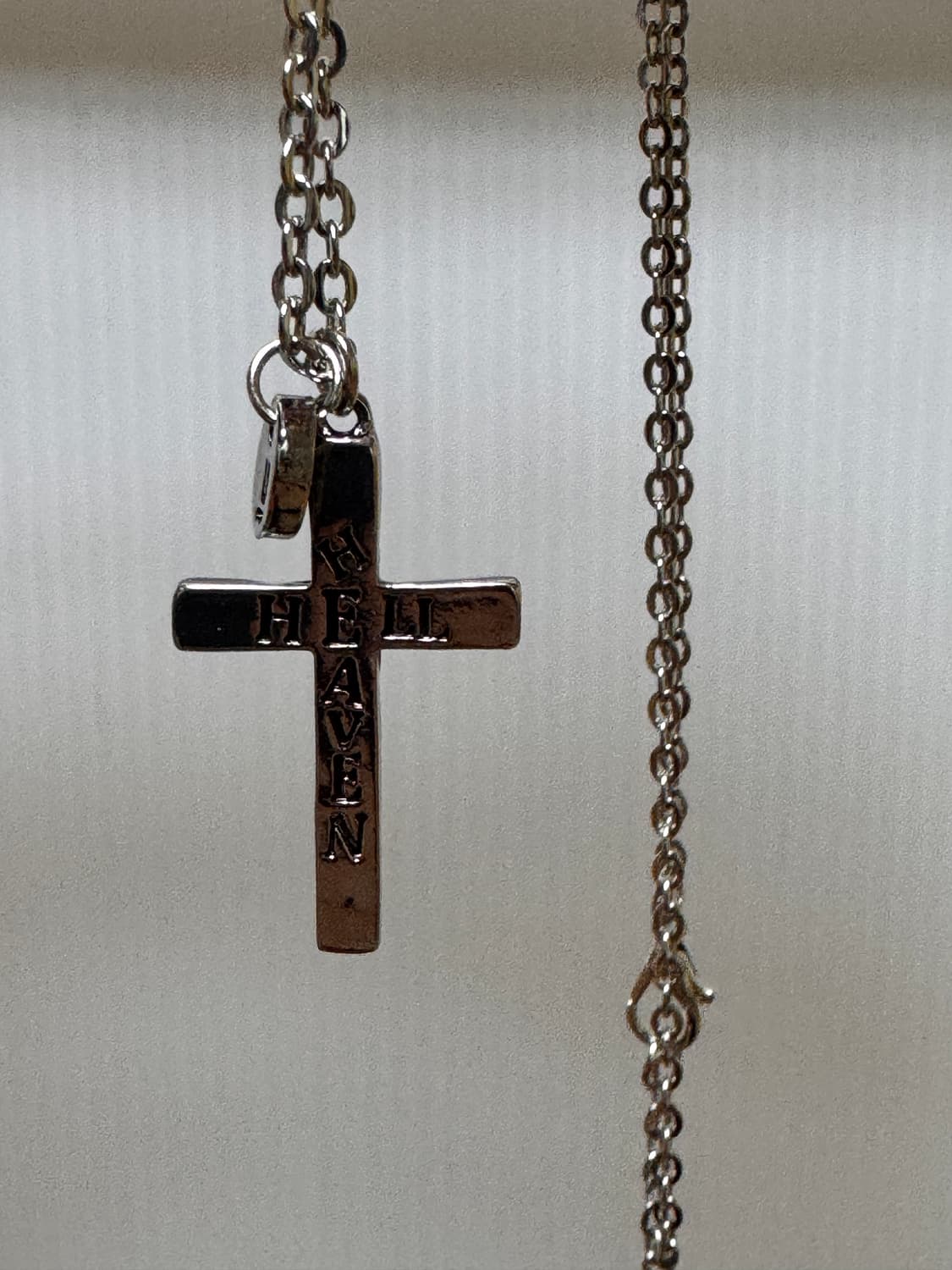 언더커버  Heaven Hell  Silver Cross Chain925 상품이미지4