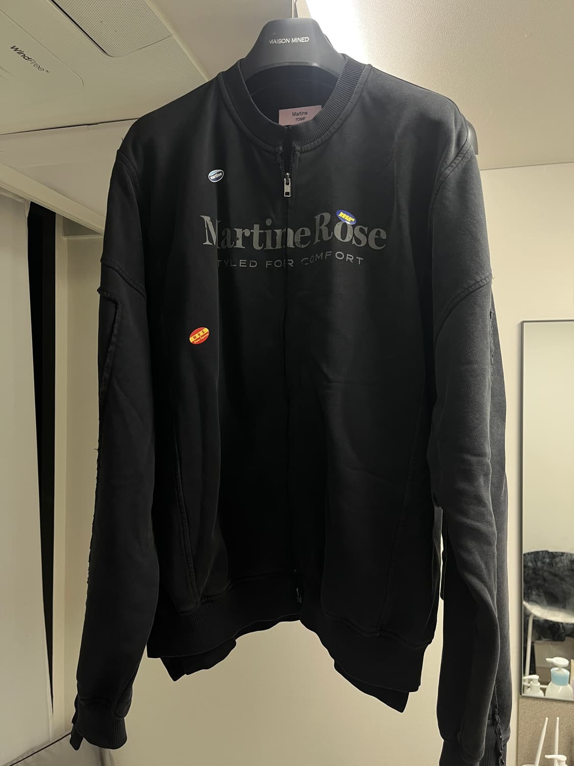 마틴로즈 져지 집업 자켓 상품이미지4