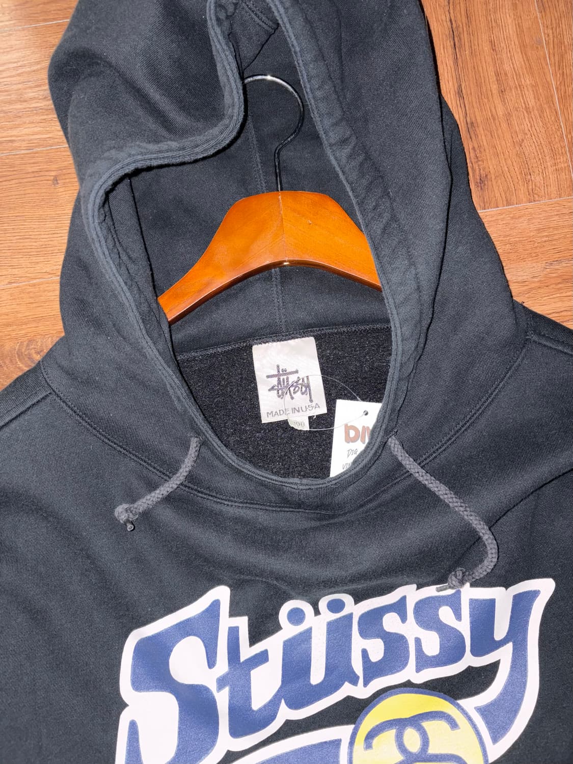 90s 스투시 화이트탭 ss링크 후드티 상품이미지5