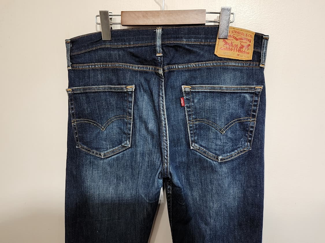 (34) 리바이스 502 청바지 중청워싱 데님팬츠 스판 150주년판  상품이미지6