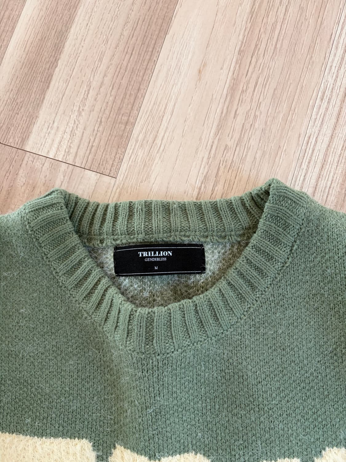 트릴리온 니트 그린 m 상품이미지4