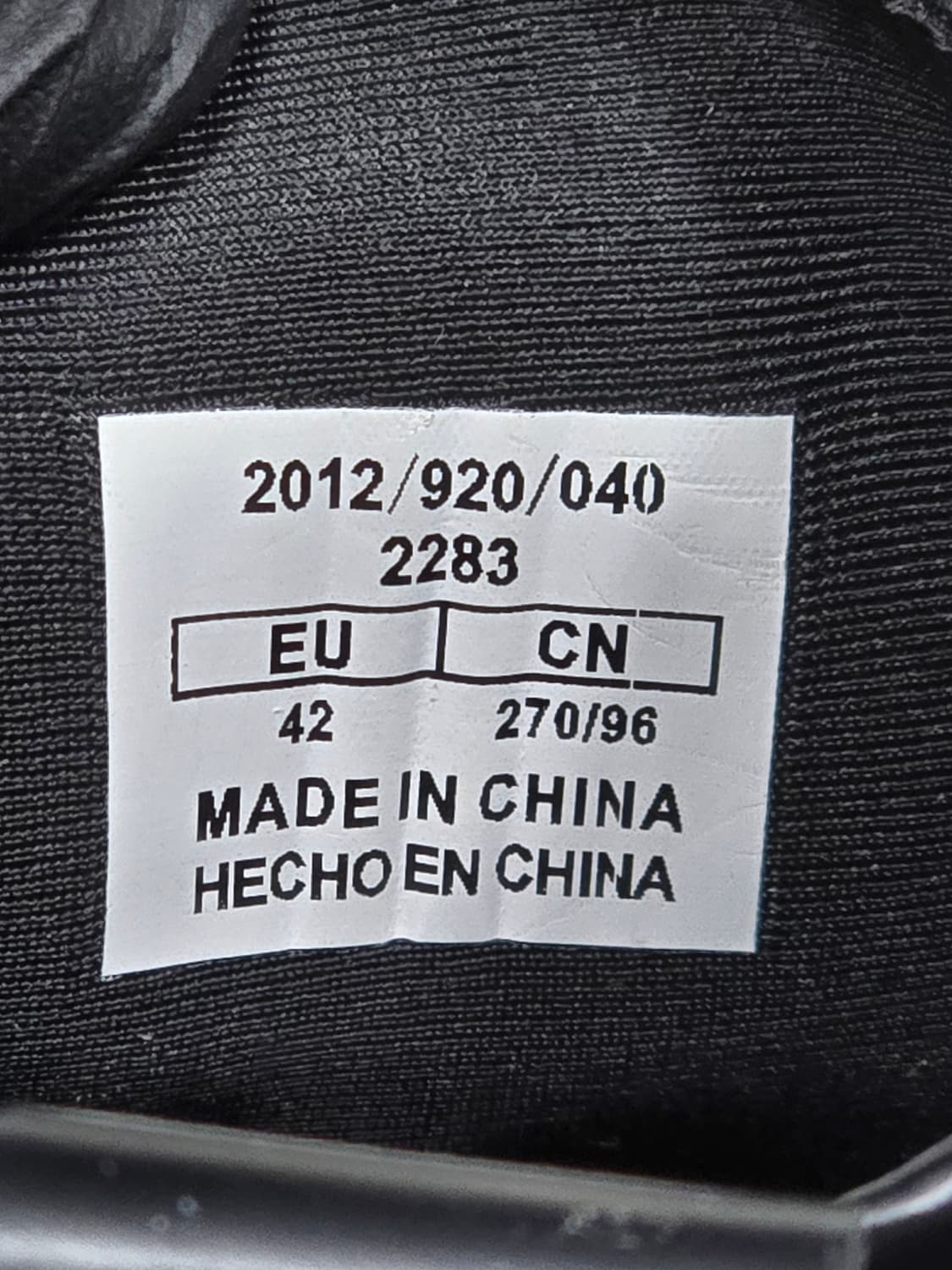 ZARA 자라 비브람 레더 부츠 블랙 270 상품이미지6