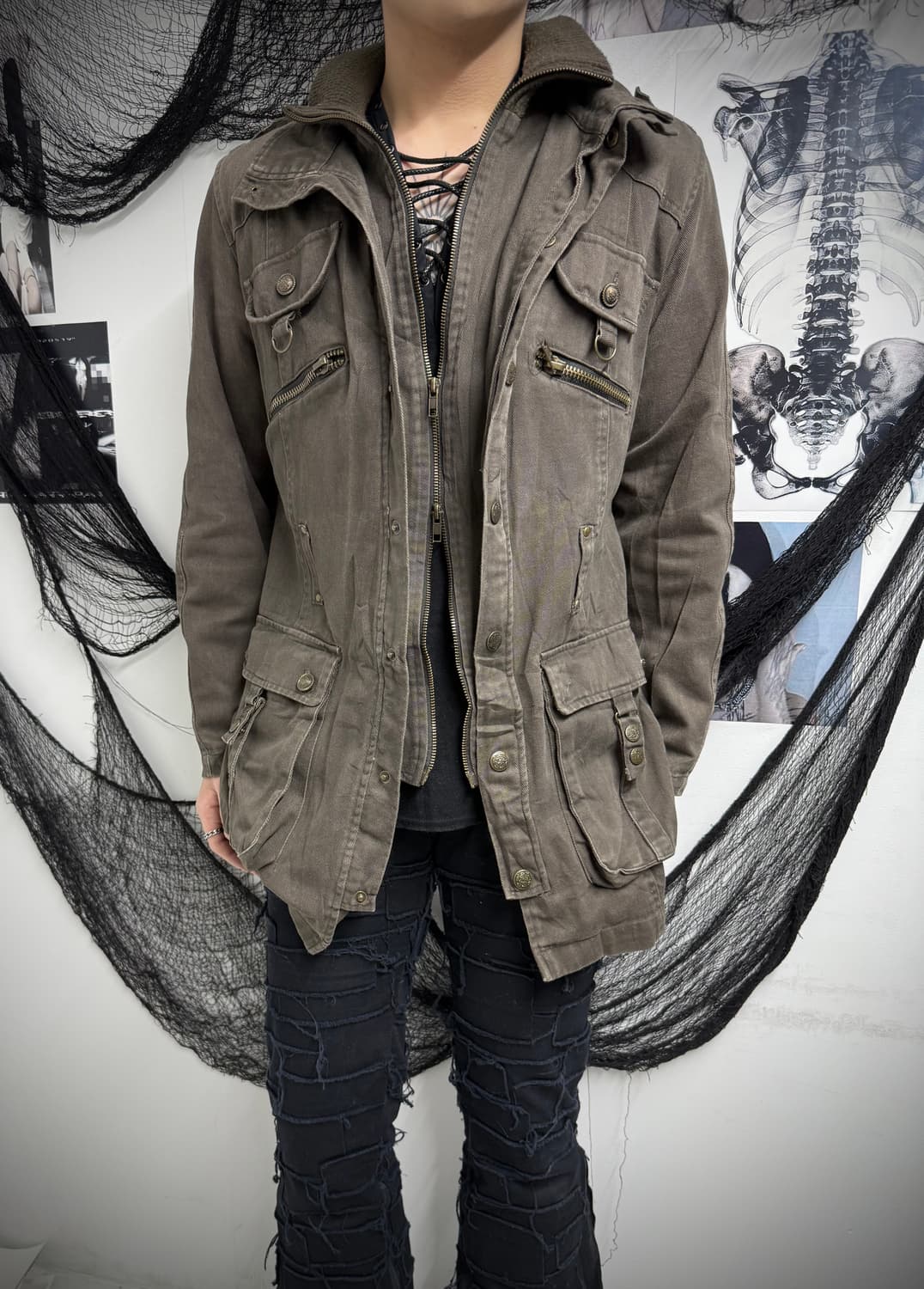 00s layered twoway detailed jacket 상품이미지1