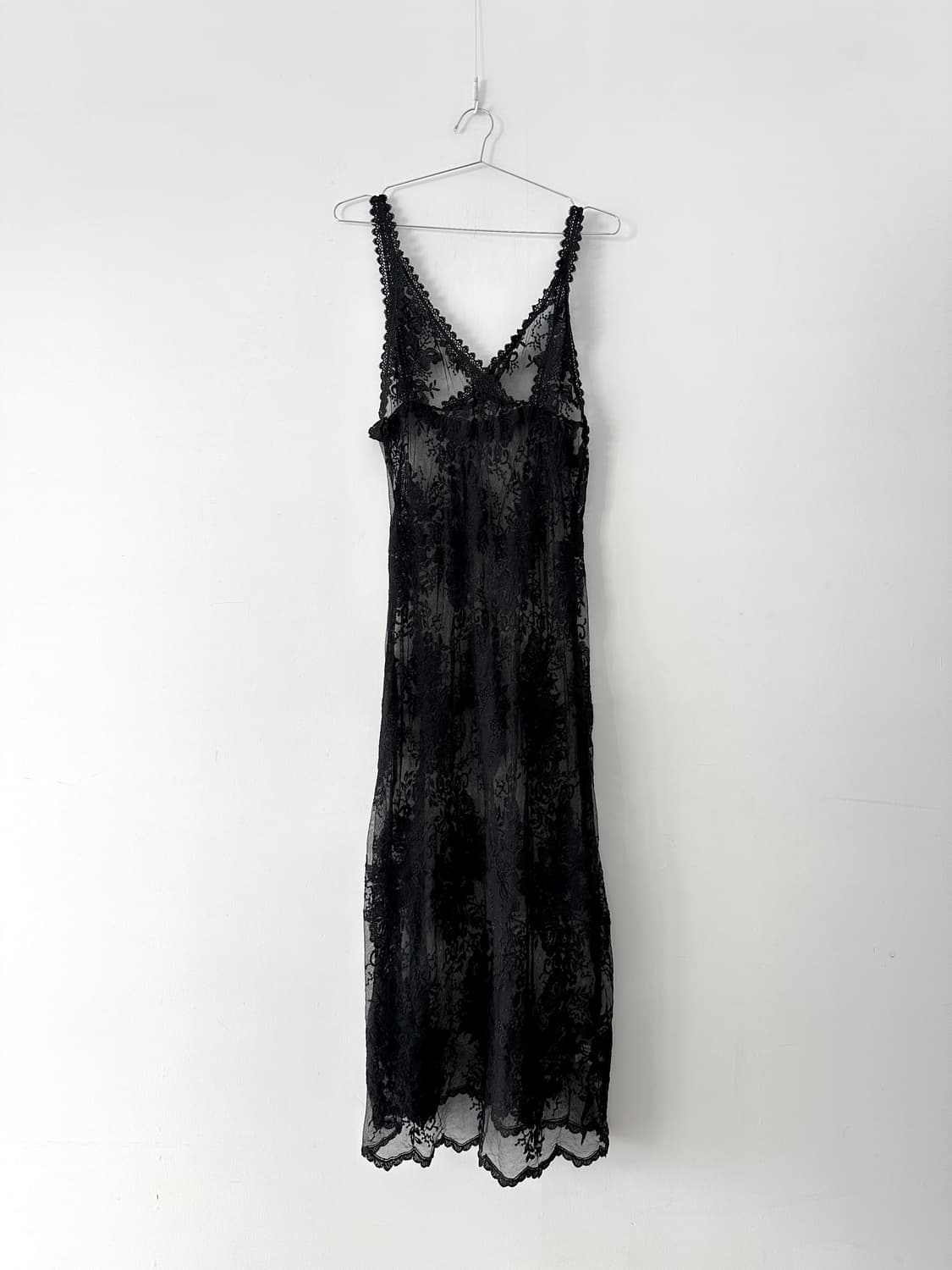 Lace camisole layer long ops  상품이미지1