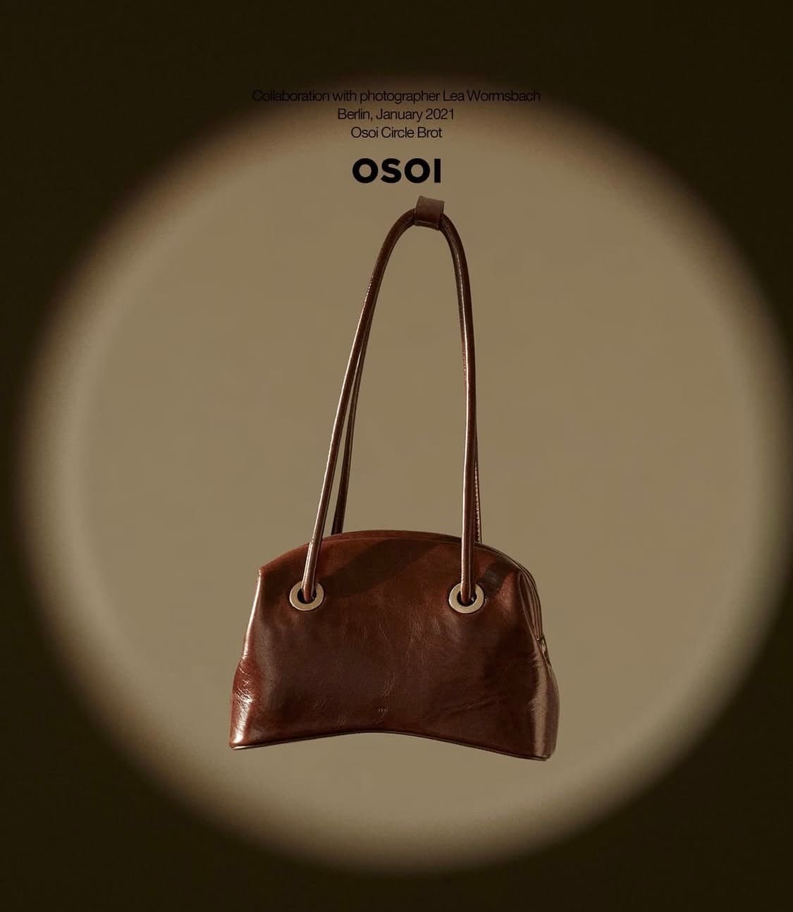 OSOI 20FW Circle Brot [ Wash Brown ] 상품이미지3