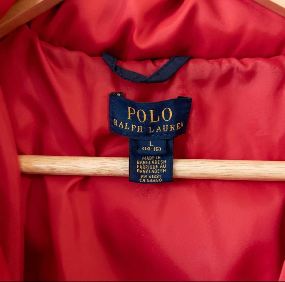 폴로 패딩 L / 폴로 덕다운 패딩 / 폴로 네이비 패딩 / 폴로 점퍼 상품이미지3