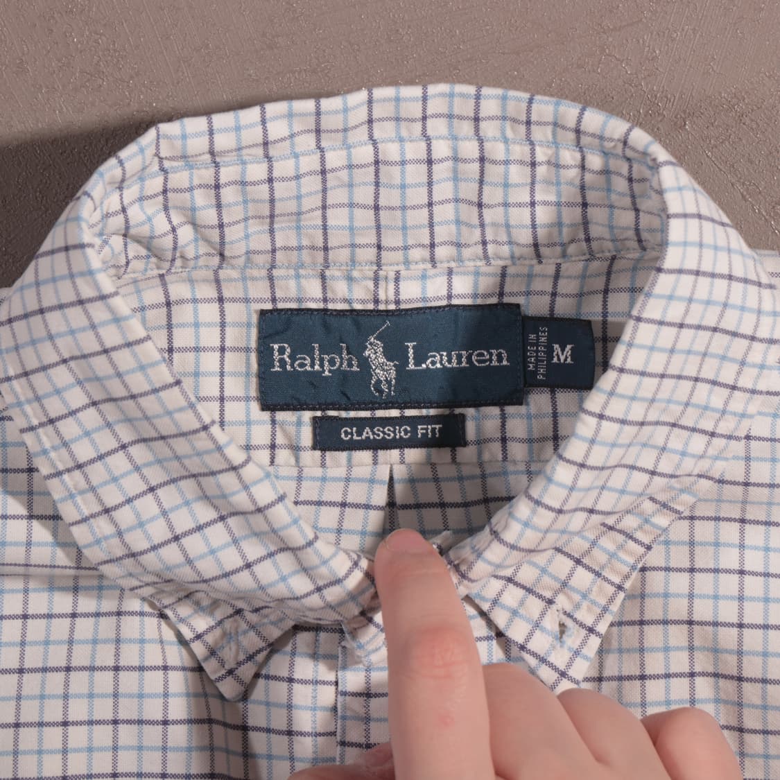 폴로 랄프로렌 체크셔츠 상품이미지3