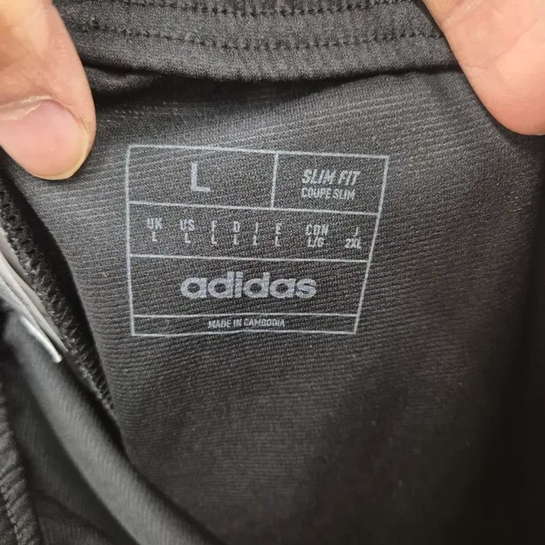 아디다스 아스날 트레이닝 바지 L 블랙 져지 상품이미지7