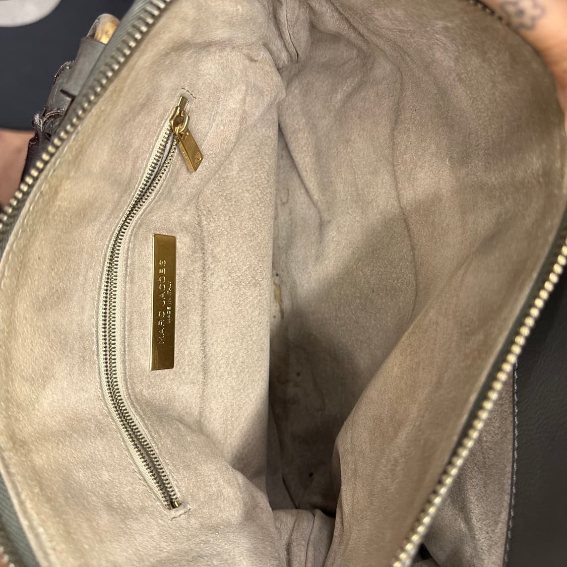 Marc Jacobs, Gray Leather Shoulder Bag  상품이미지8