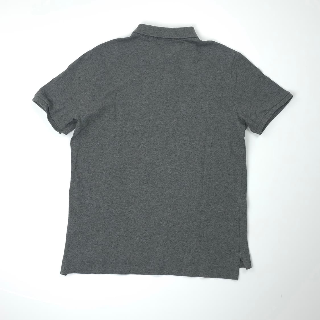 폴로 랄프로렌커스텀 슬림핏 코튼 반팔카라티 그레이 (L) 상품이미지2