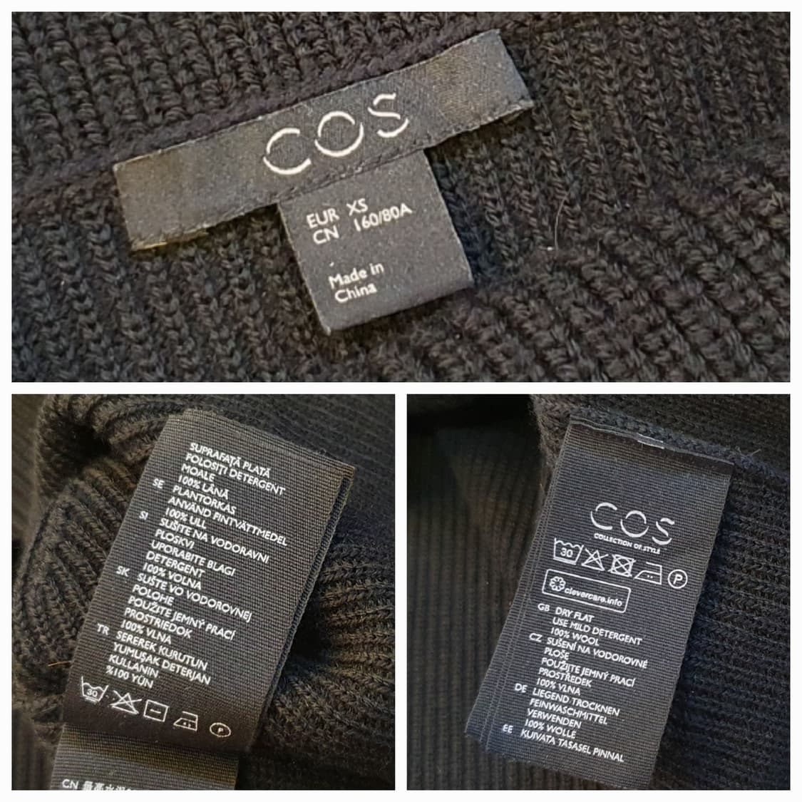 55/66.COS 터틀 크롭니트 상품이미지6