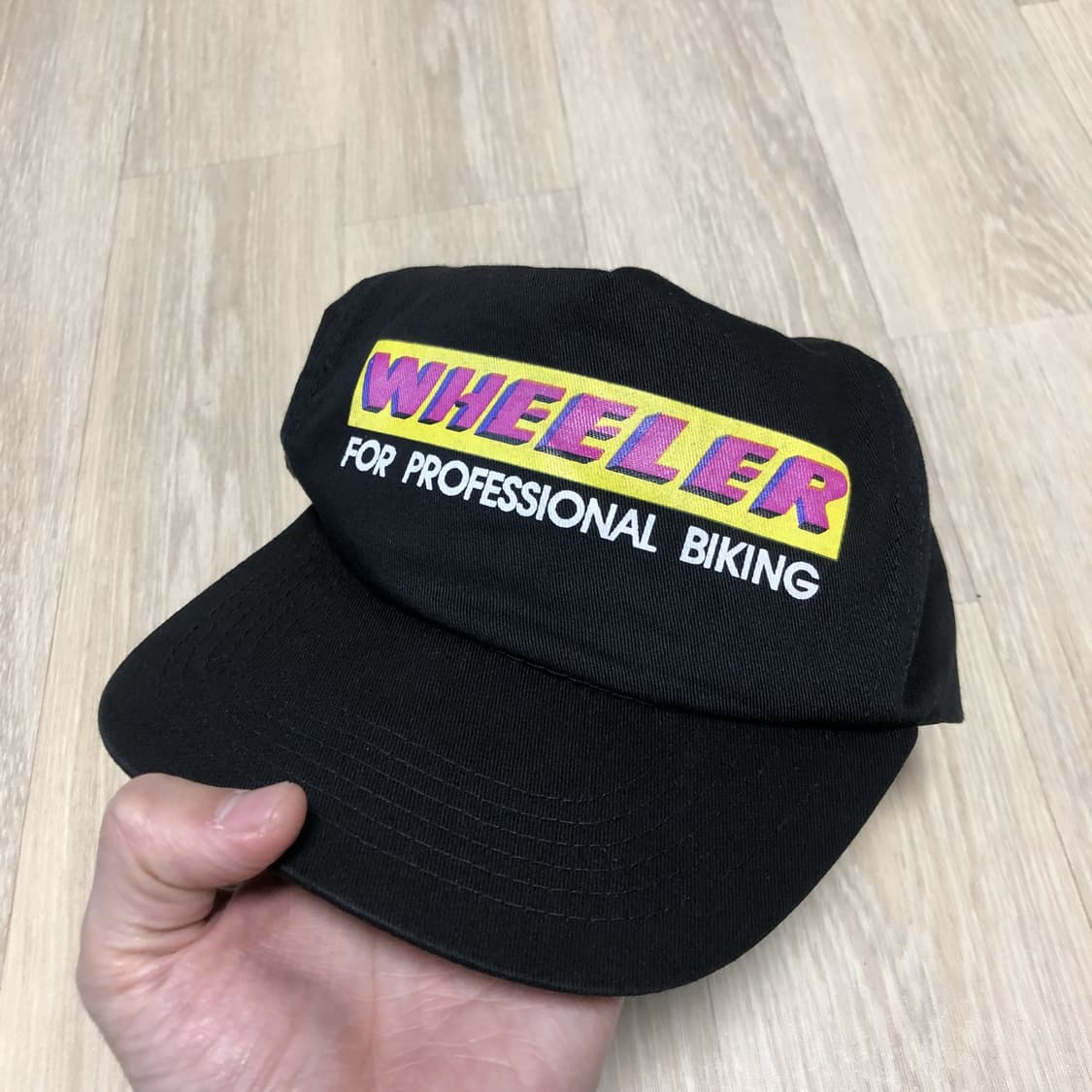 (ONE SIZE) 휠러 바이크 샵 WHEELR 올드스쿨 5패널 스냅백 상품이미지10