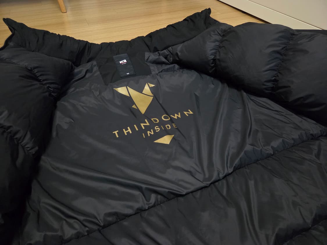 K2  씬에어 구스 다운 박서준 롱 패딩 상품이미지4