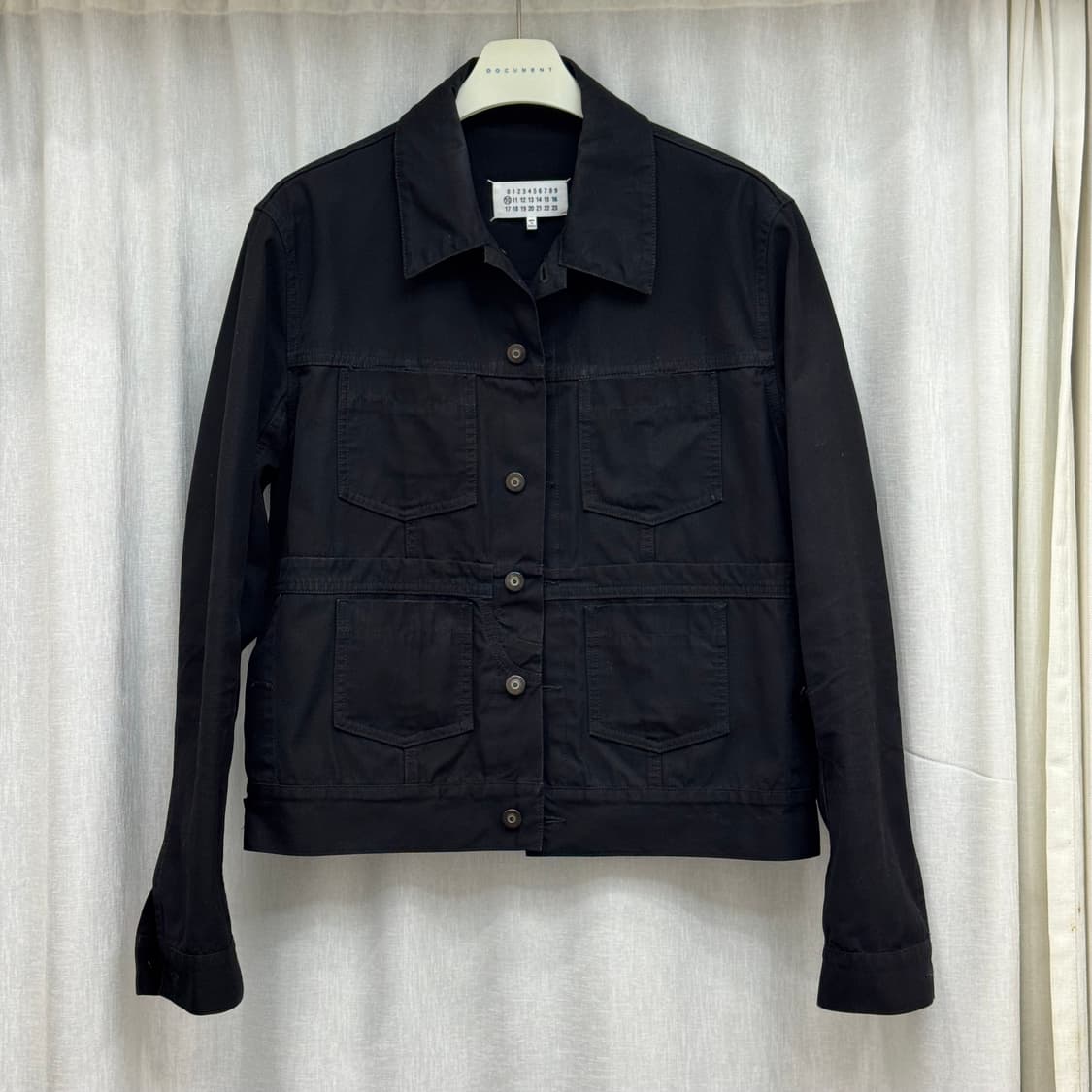 50) 17SS 메종 마르지엘라 블랙 트러커 상품이미지1