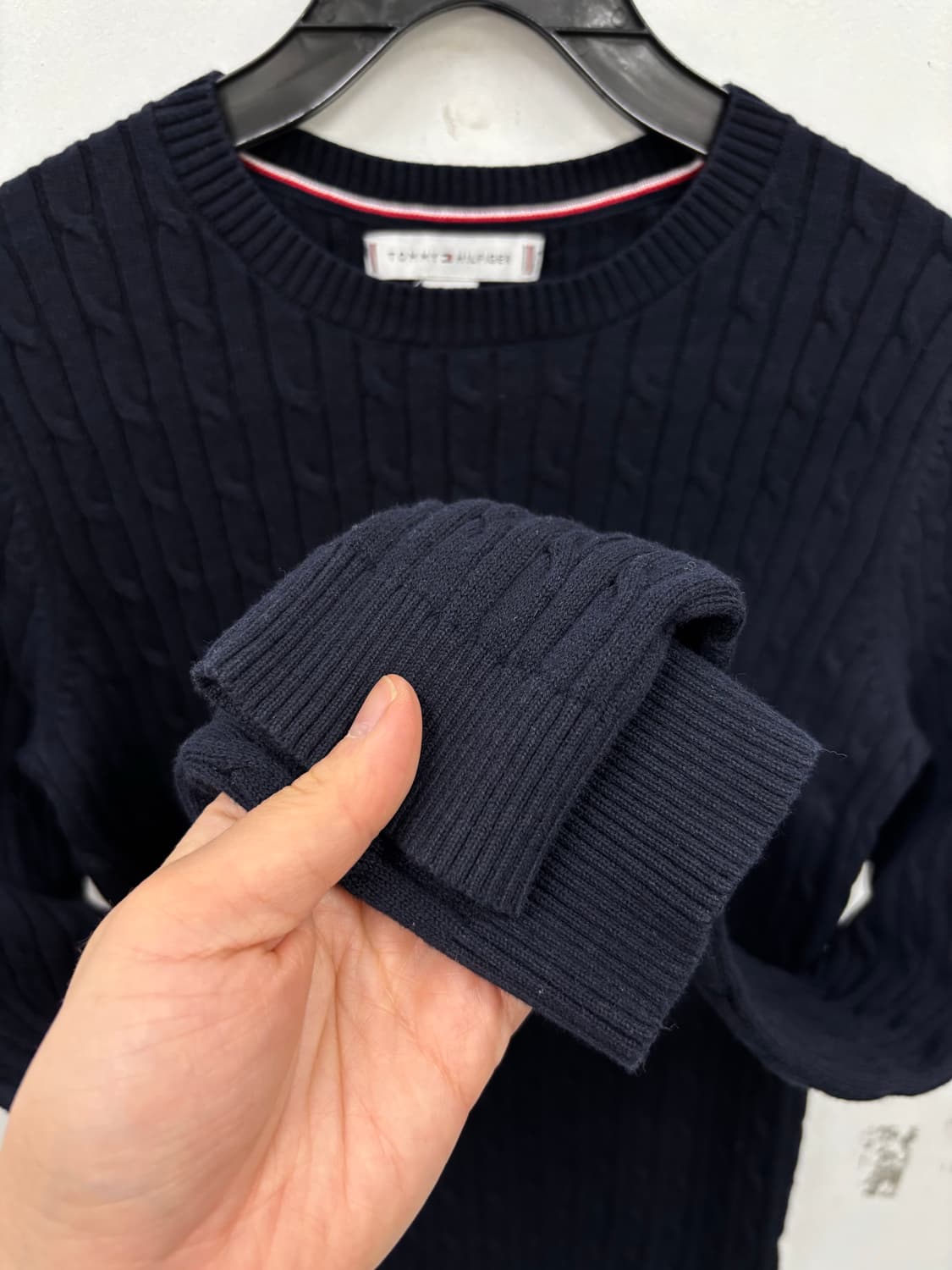 타미힐피거 우먼 케이블 니트  상품이미지3