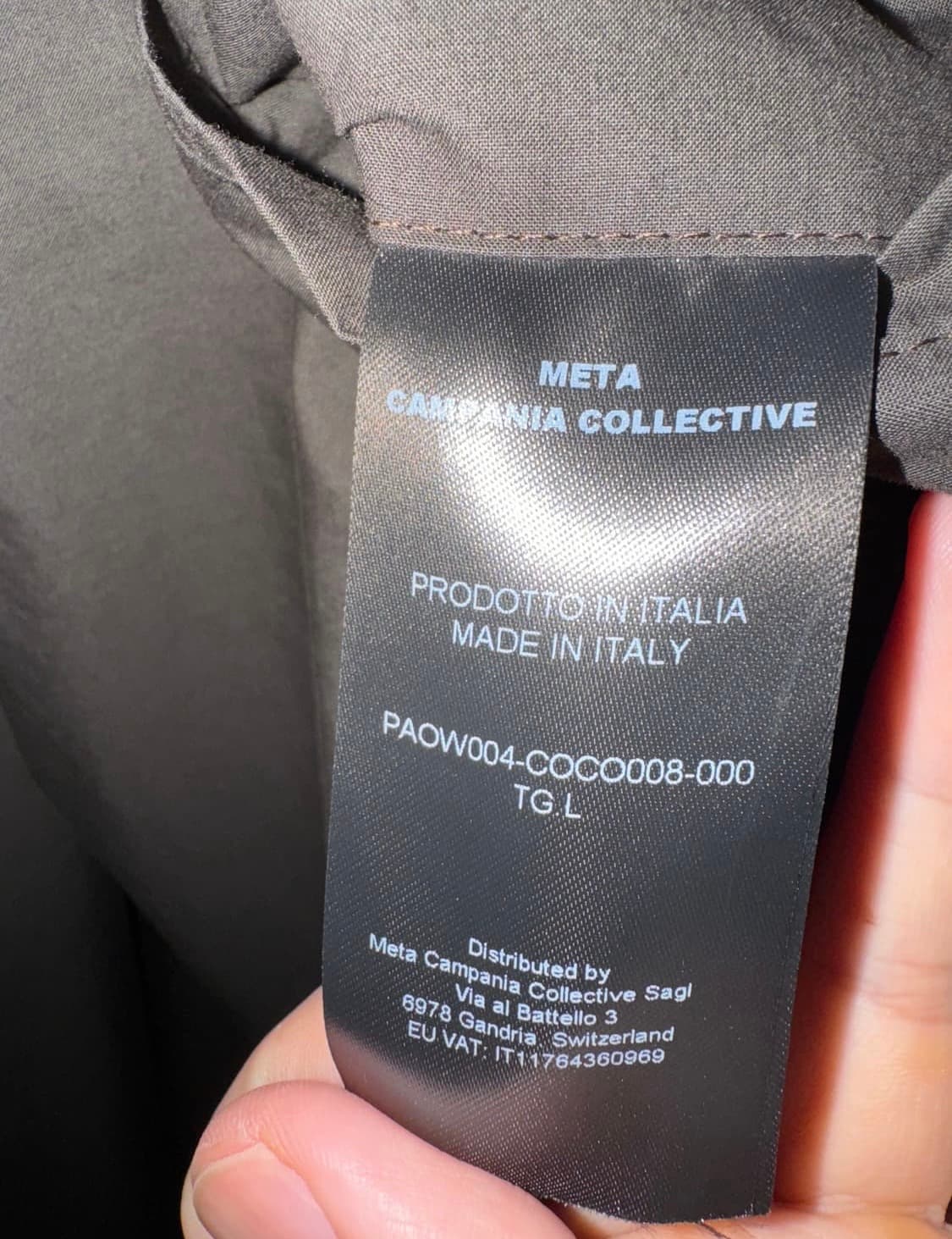 Meta campania collective steve coat 상품이미지5