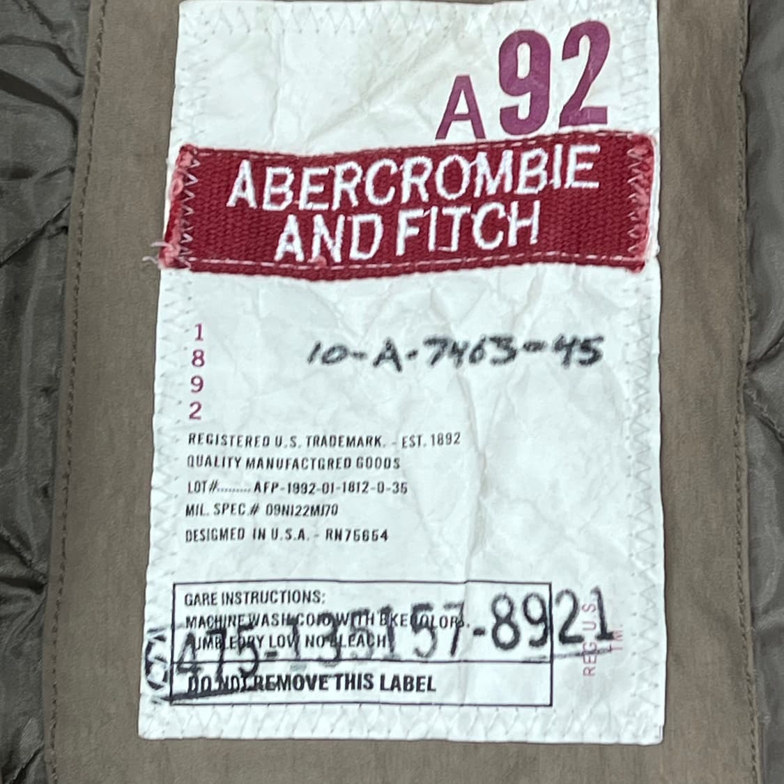 아베크롬비 a92 야상점퍼 s09851 상품이미지8