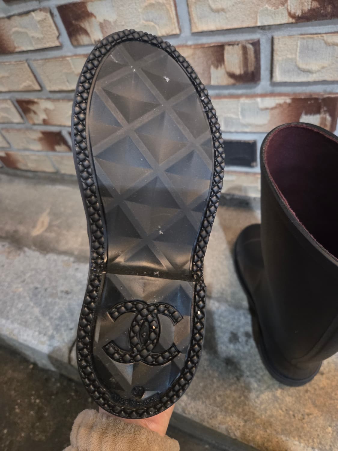 샤넬 레인부츠,장화 상품이미지4