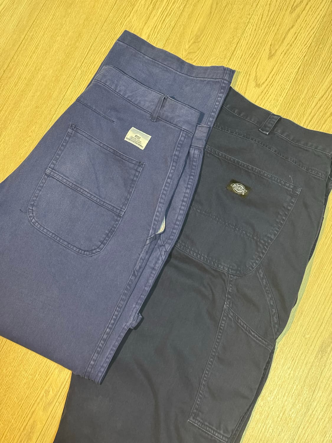 디키즈 프렌치 워크 팬츠 몰스킨 블루 상품이미지9