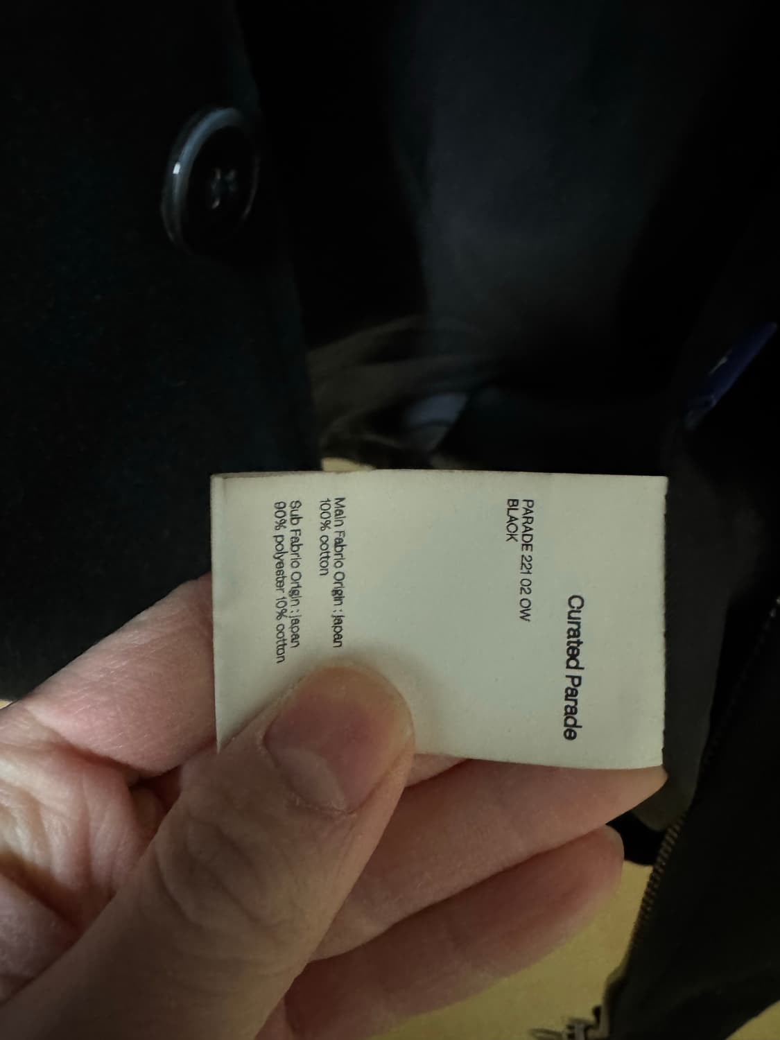 [46] 큐레이티드퍼레이드 GY자켓 상품이미지4