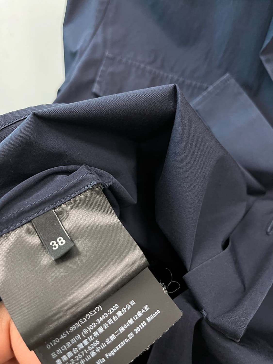 여) 프라다 견장 셔츠  상품이미지6