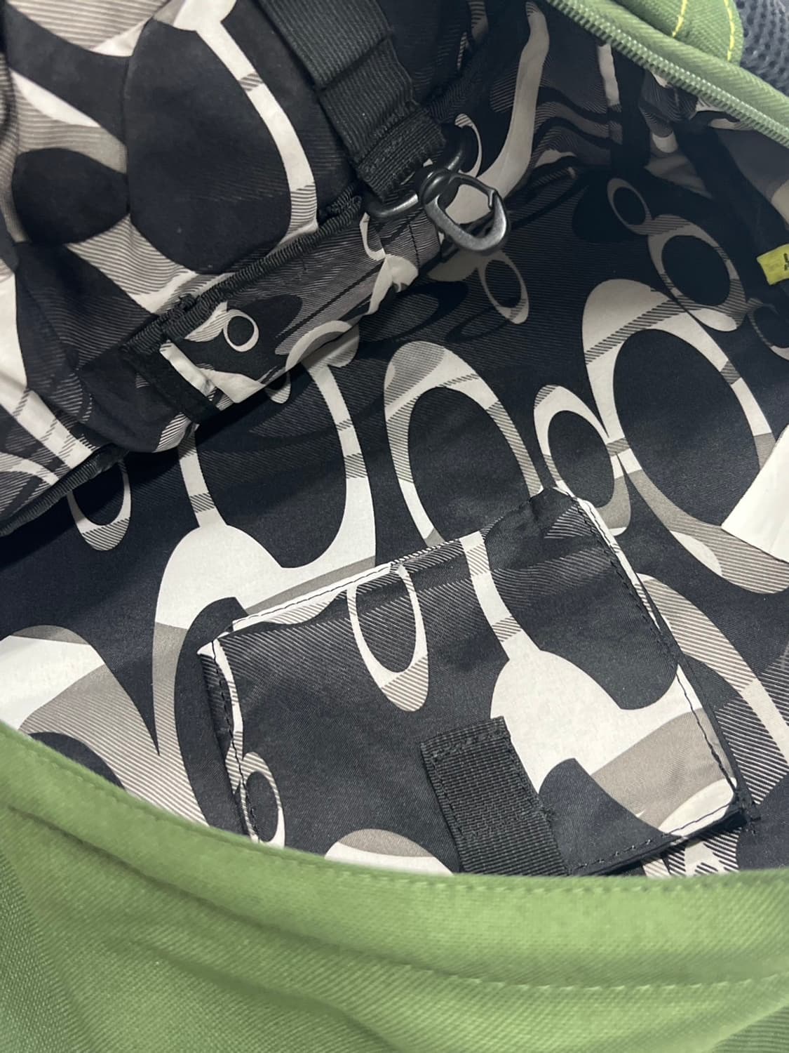 00s 오클리 리코드 핀 카키 Y2K 빈티지 백팩 상품이미지4