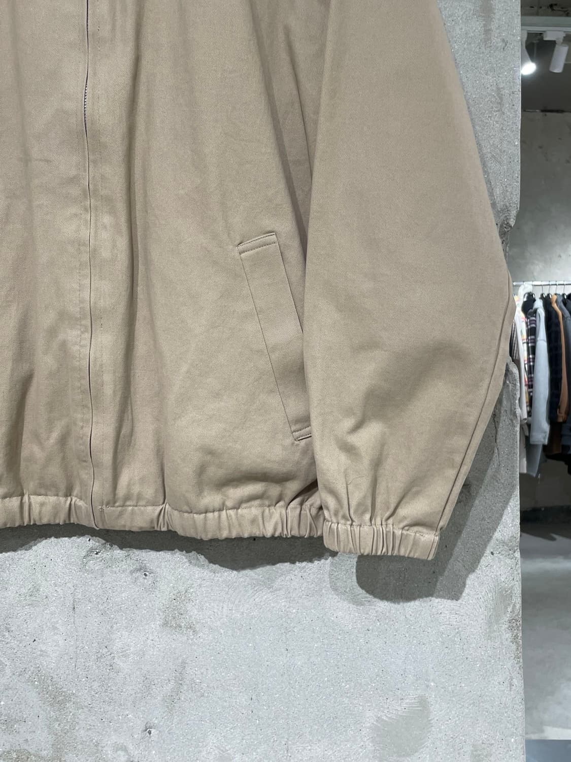 골든 베어 x 후아유 베이지 베어 해링턴 자켓 상품이미지5