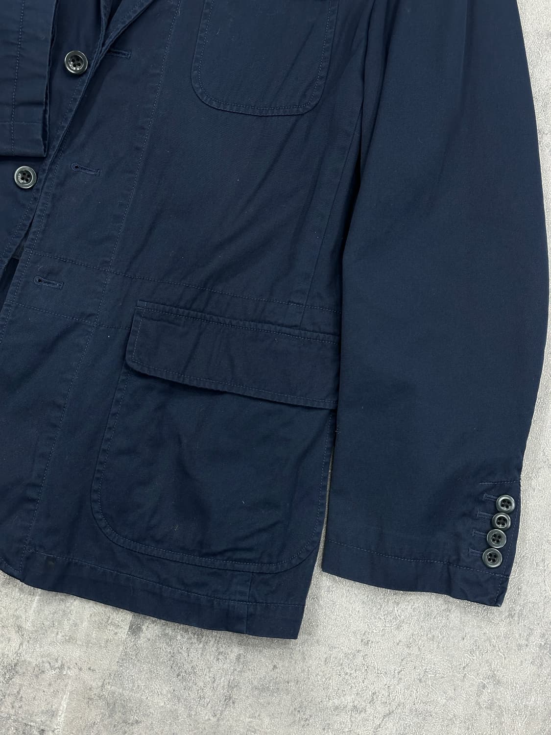 폴로 코튼 블레이저 네이비 상품이미지6