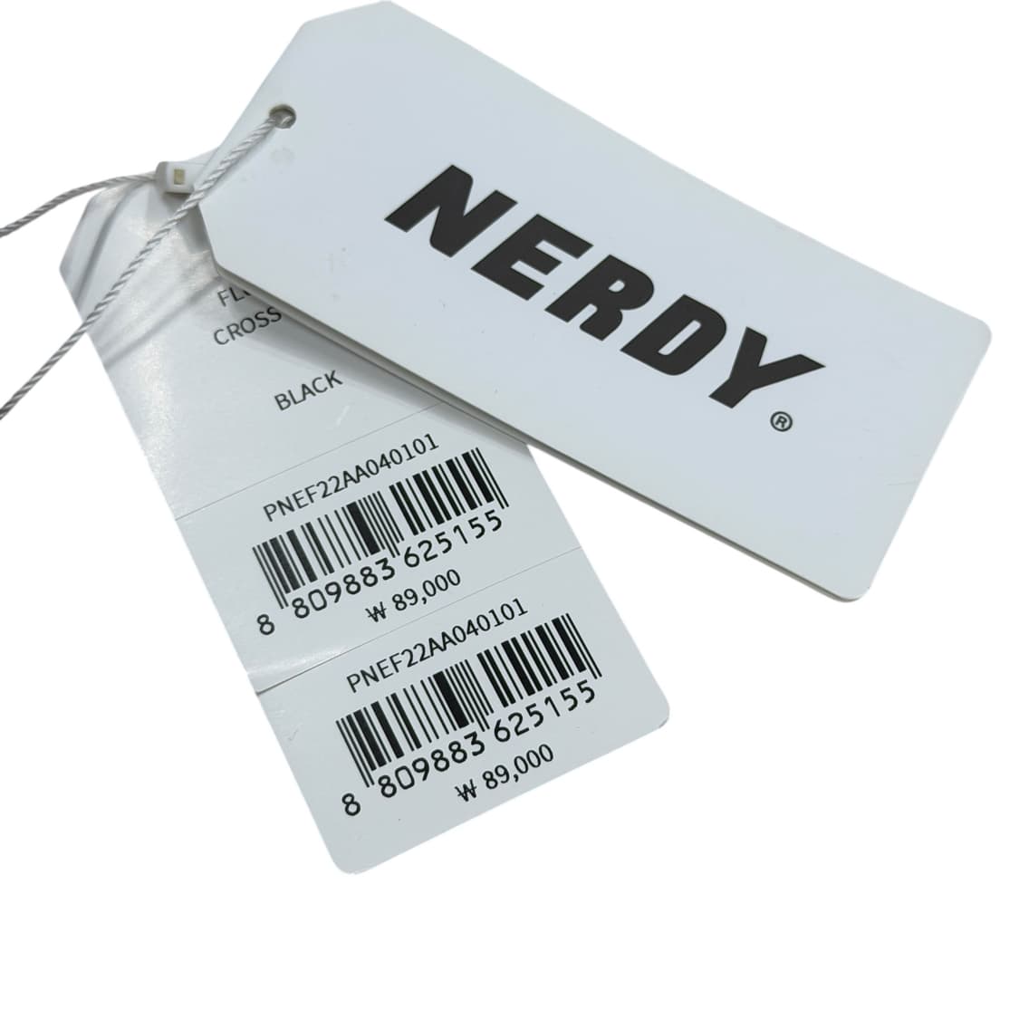 널디 엔디와이 플러피 크로스백 가방 블랙 상품이미지7