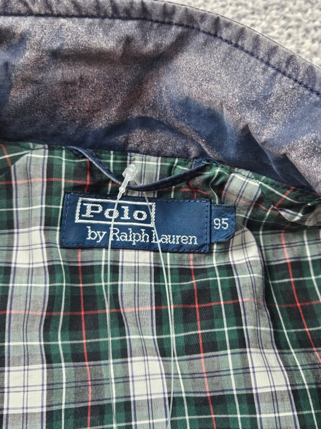 폴로랄프로렌 다잉워시드 커스텀 블루종 자켓 ( 95 ) / 9406 상품이미지8