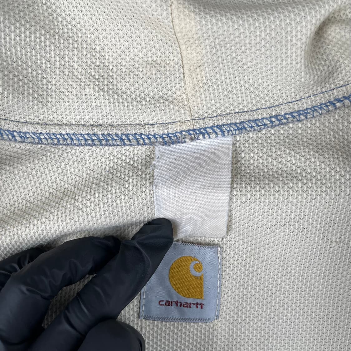 올드 칼하트 써멀 라인드 액티브 자켓 페이디드 블루 그레이 상품이미지3