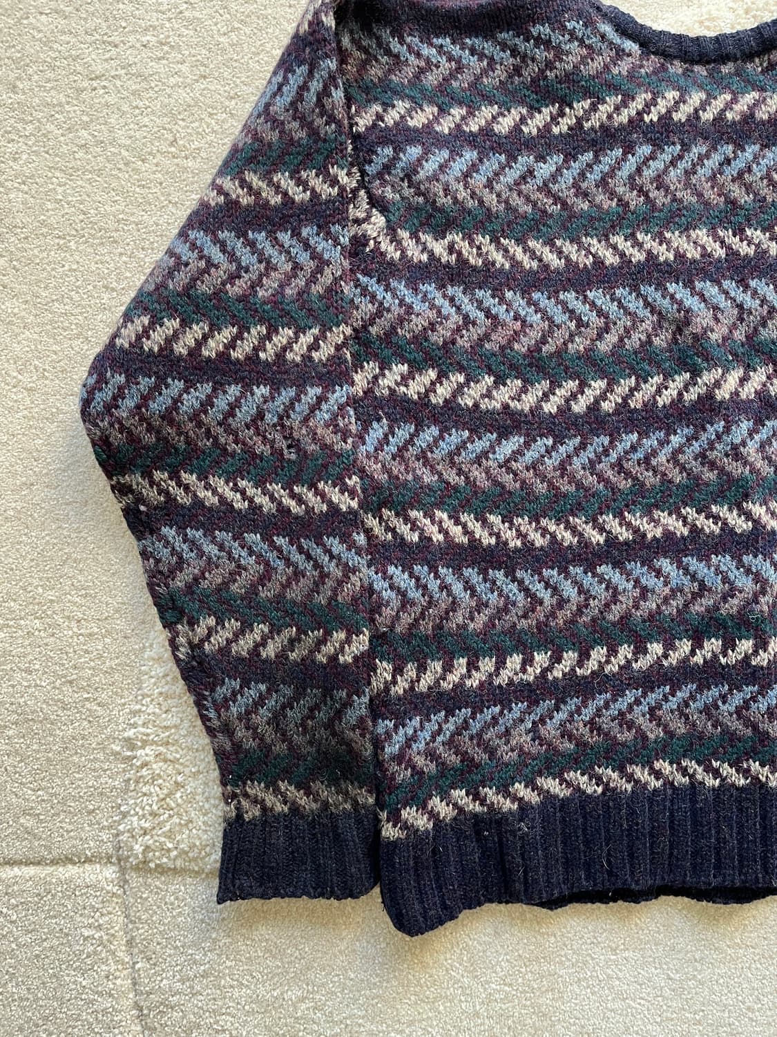 케빈피버 100% 버진 셔틀랜드 헤비울 니트 (103-105) 상품이미지8