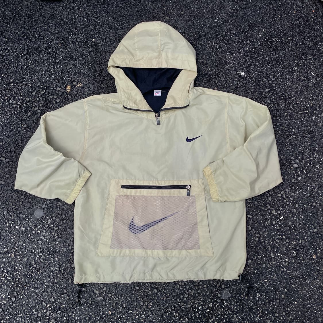 90s NIKE USA 대대장 아노락 바람막이 올드스쿨 트랙자켓 XL 상품이미지8