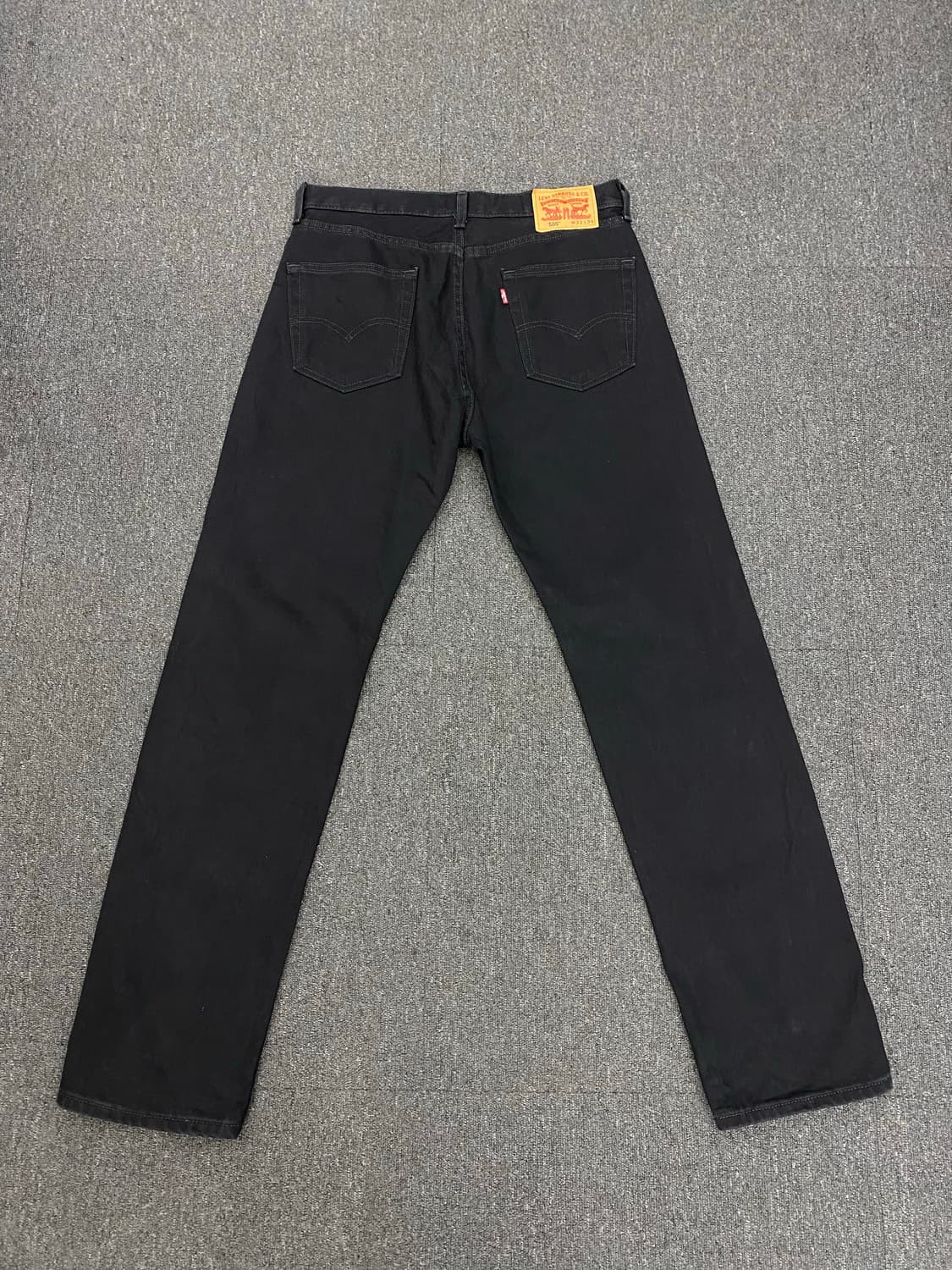 Levis 리바이스 505 흑청 데님팬츠 상품이미지6