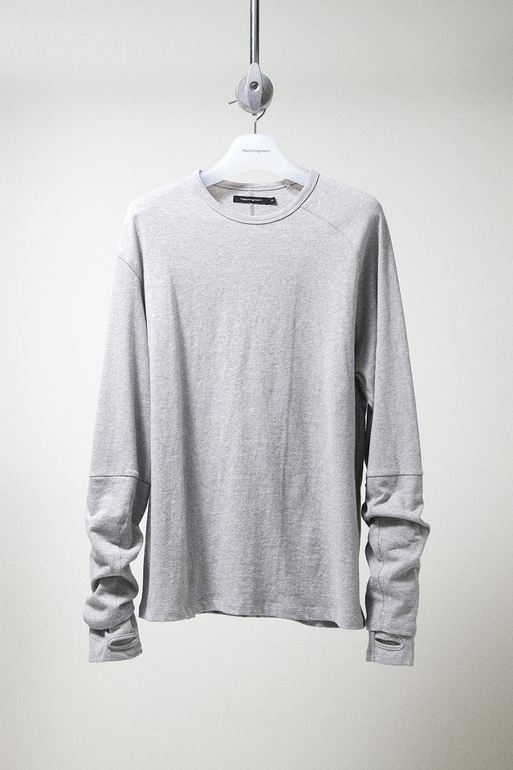 Hatchinroom Double Sleeve Tee M.Grey 3M 상품이미지1
