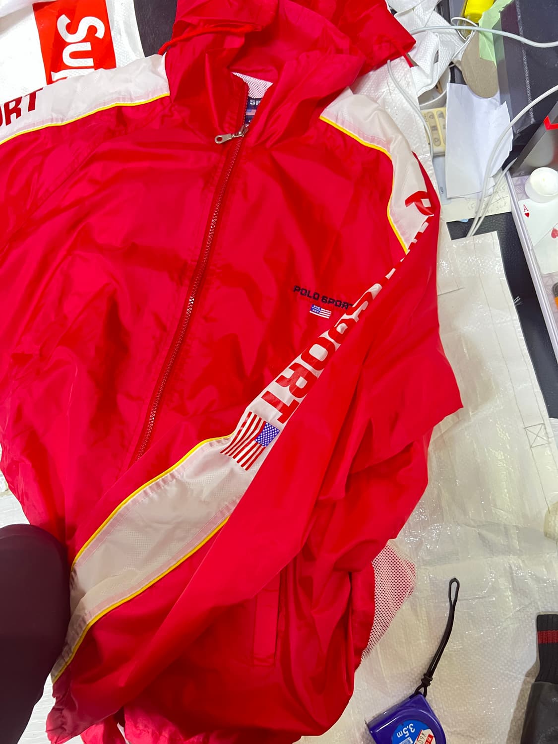 90s 폴로 바람막이 L 상품이미지6