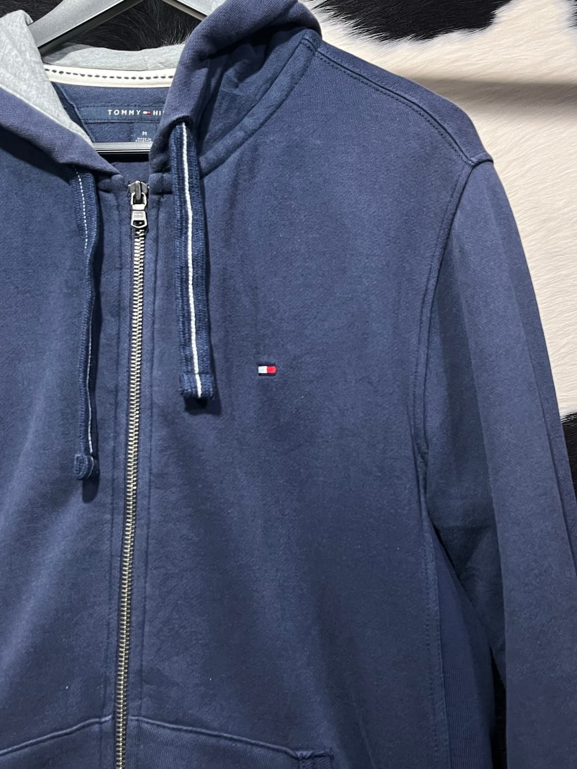 타미힐피거 네이비 후드집업 상품이미지4