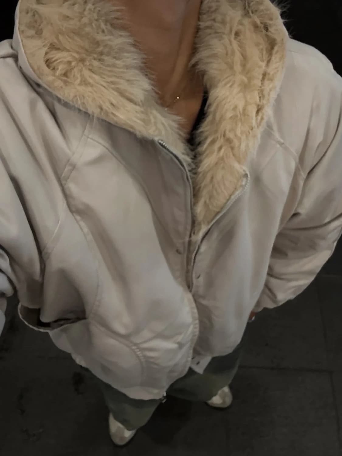 스웨딘 더블 퍼 점퍼 상품이미지2