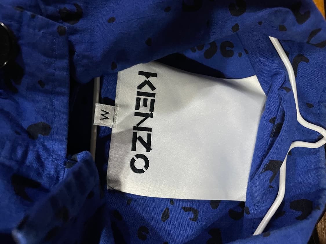 KENZO 겐조 블루 레오파드 자켓 상품이미지4
