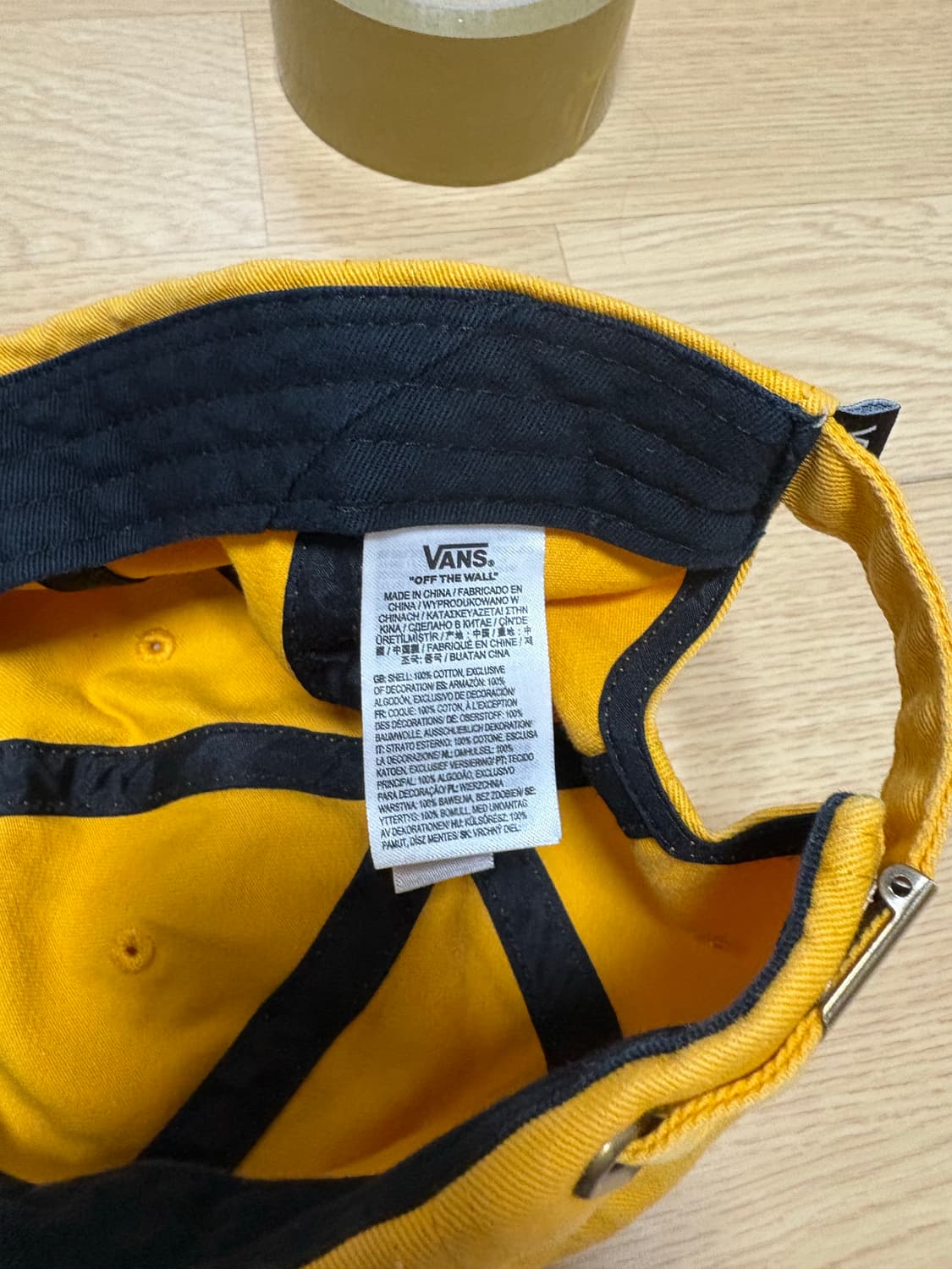 Vans (반스) 퀸비 커브드 빌 자키 햇 (옐로우) 상품이미지4