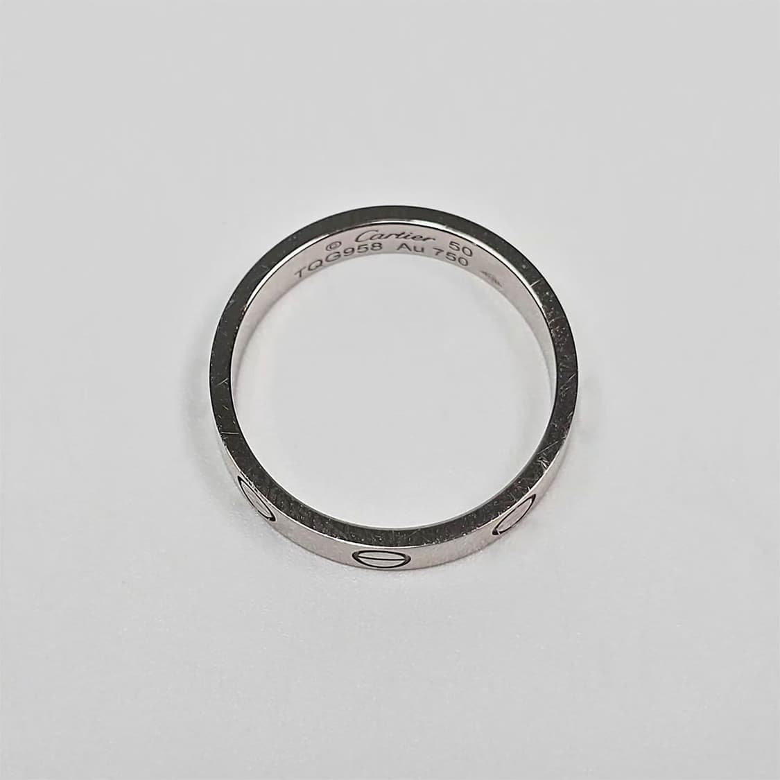 까르띠에 스몰 러브링 반지 ( Au750 )( 10호 ) 상품이미지7