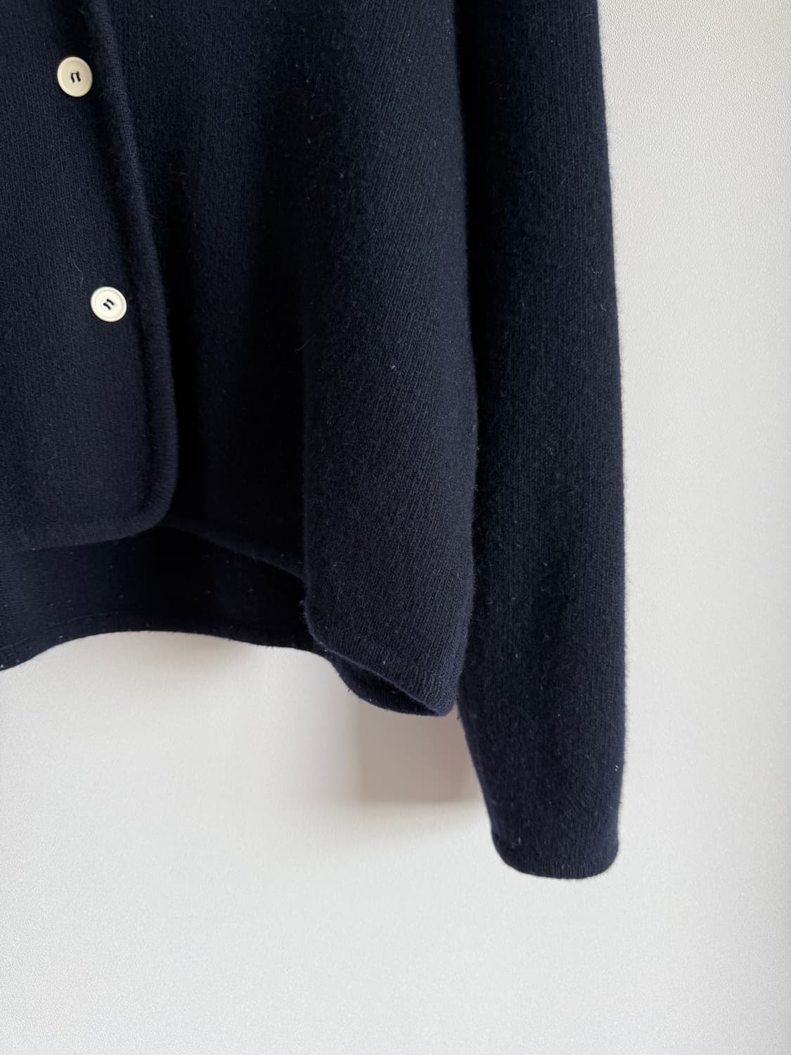 문달(MOONDAL) 울&캐시미어 가디건 자켓 상품이미지4