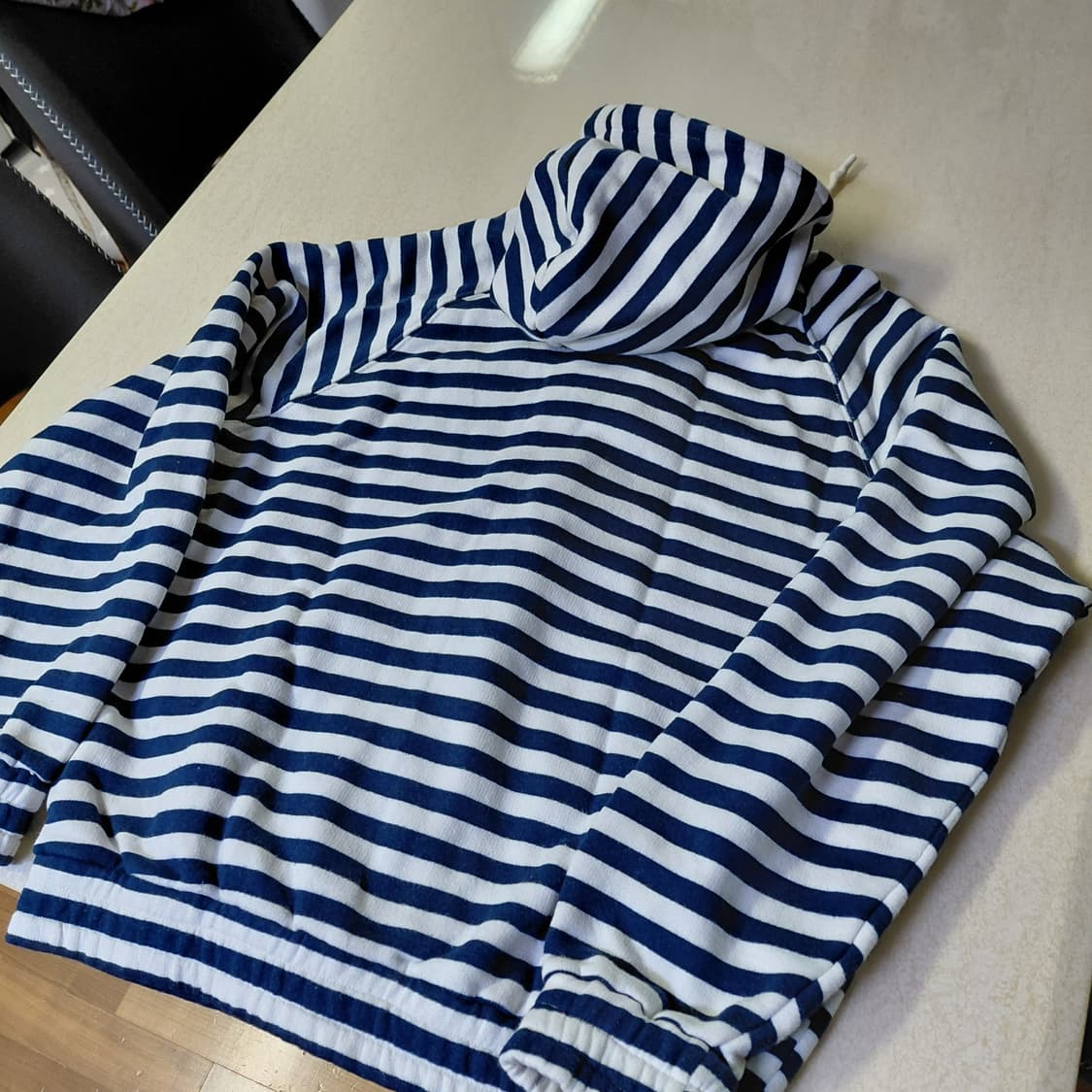 [M] Sunnei Blue stripe hoodie 상품이미지2