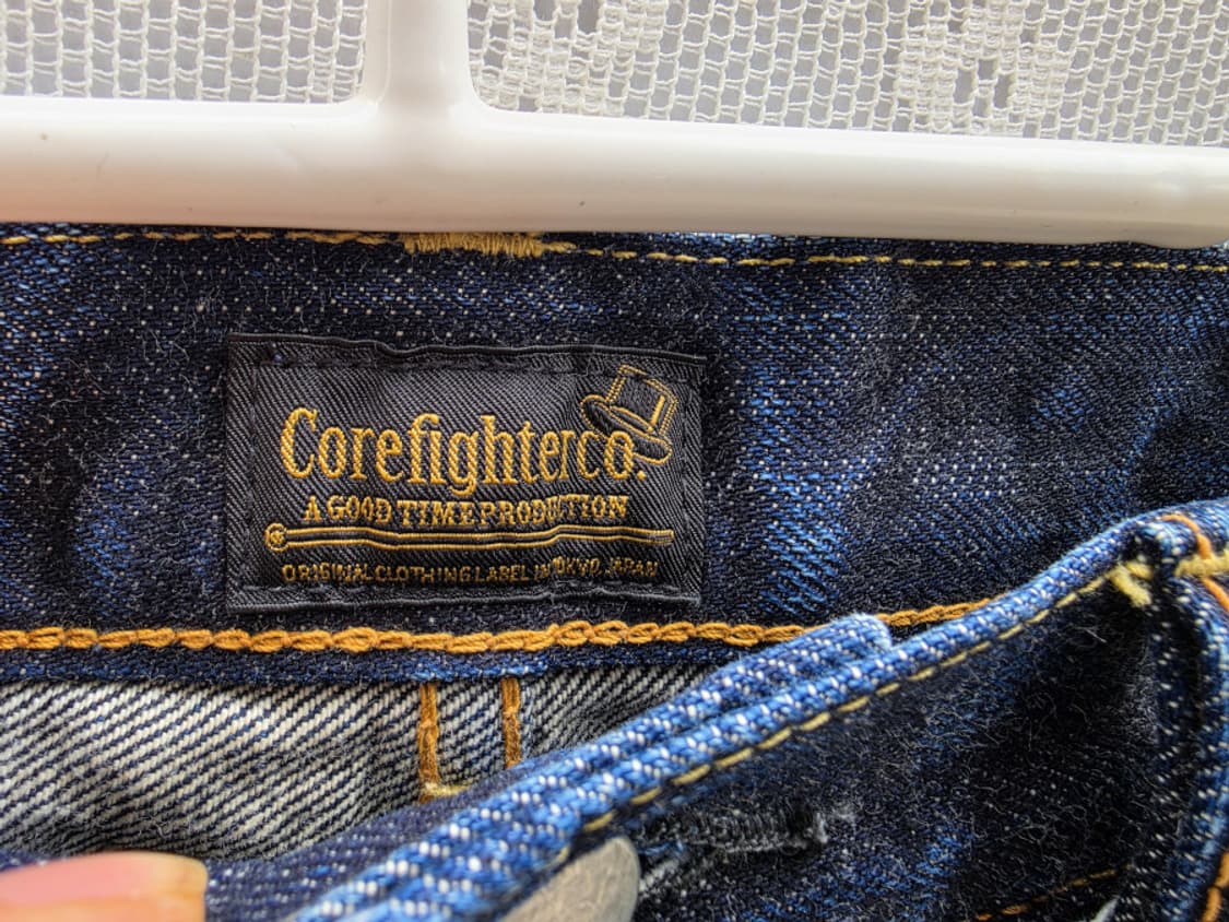 00s 코어파이터 셀비지 데님 Core Fighter  상품이미지5