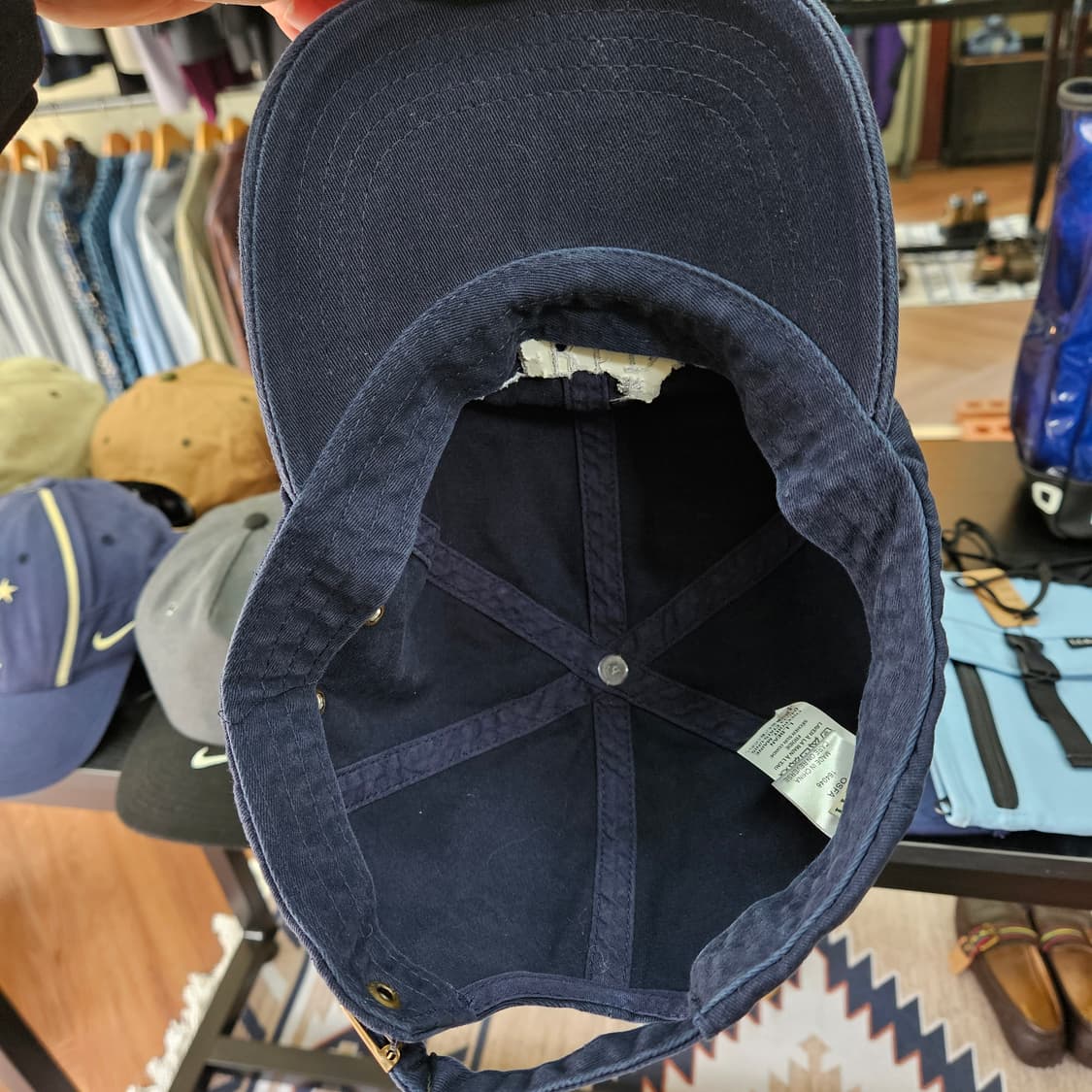 엘엘빈 네이비 볼캡 상품이미지5