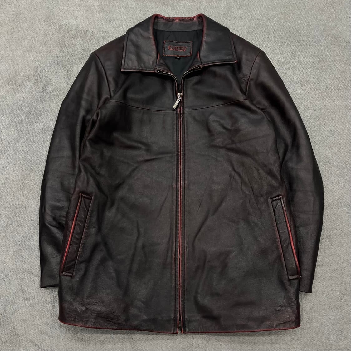105 GATSBY 빈티지 레더 가죽 자켓 상품이미지1