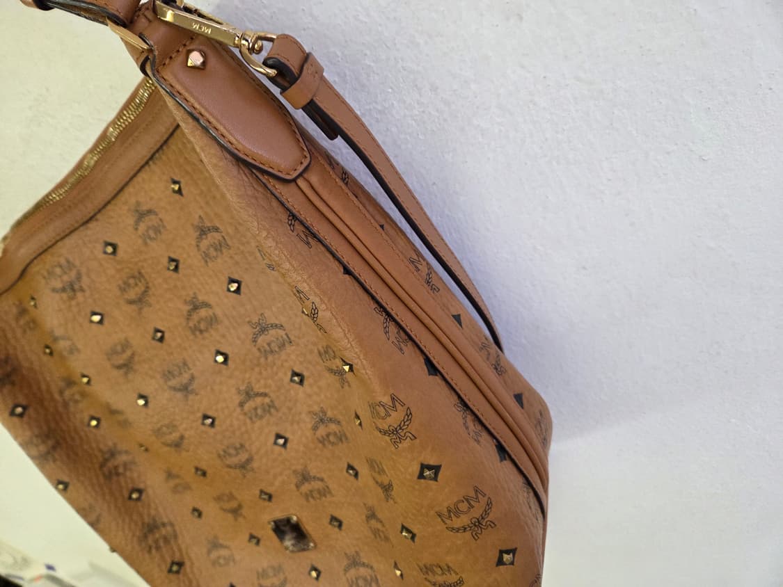 MCM 비세토스 호보백 브라운 상품이미지3