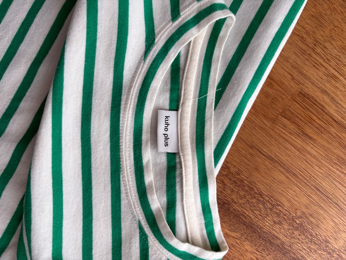 [kuho plus] 구호플러스 스트라이프 티셔츠 F 상품이미지7