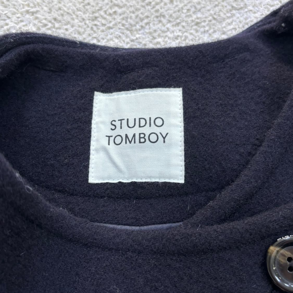 F 스튜디오톰보이 넥리스 자켓 0428E 상품이미지3